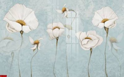 Ảnh gốc File tranh hoa trang sức in tường 3d TS5367 (siêu chi tiết) để in ấn