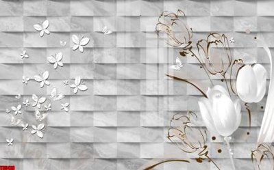 Tải file gốc File tranh hoa trang sức in tường 3d TS5418 (bản PSD) đầy đủ layer