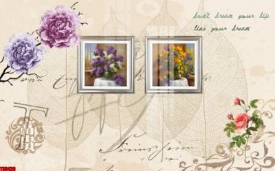 File in trần File tranh hoa trang sức in tường 3d TS5426 (file gốc) xuyên sáng