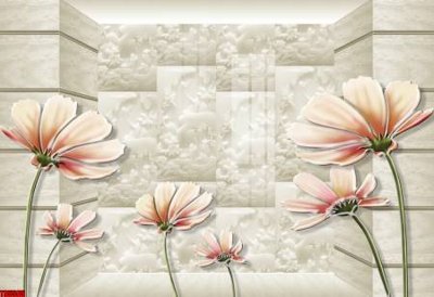 Tải file tranh File tranh hoa trang sức in tường 3d TS5585 (gốc) tại Filetranh.com