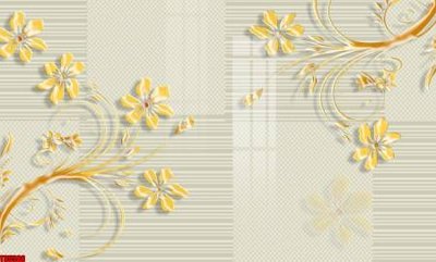 File gốc File tranh hoa trang sức in tường 3d TS5586 (phong cách) tối giản