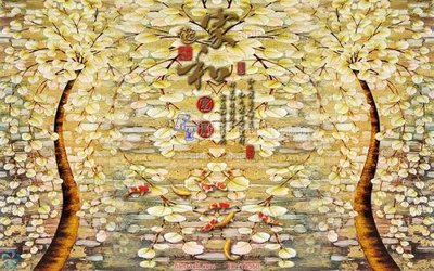 File tranh in trần 3D File hoa trang sức TS560 (ảnh gốc)