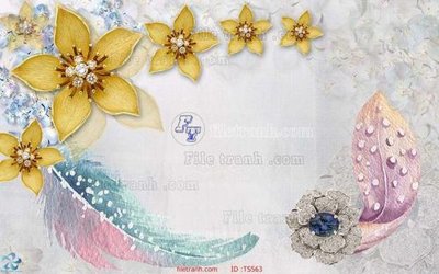 Tệp tin gốc File hoa trang sức TS563 (chất lượng) File hoa trang sức TS563