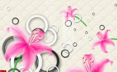 Download file File tranh hoa trang sức in tường 3d TS5641 (chuẩn in) File tranh hoa trang sức in tường 3d TS5641