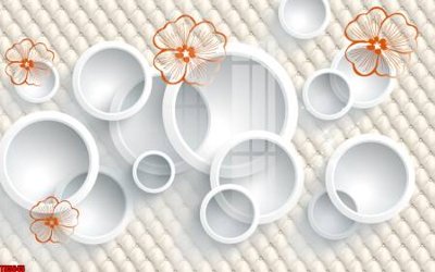 Download file File tranh hoa trang sức in tường 3d TS5645 (chất lượng in ấn)