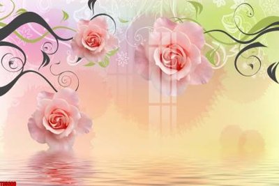 Tải file gốc File tranh hoa trang sức in tường 3d TS5680 (bản PSD) còn layer