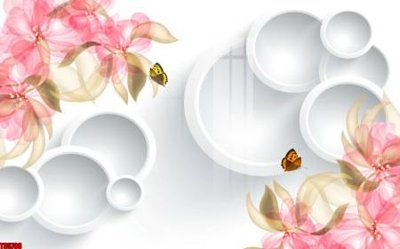 File in trần File tranh hoa trang sức in tường 3d TS5708 (bản gốc) 5D