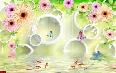 Tải file File tranh hoa trang sức in tường 3d TS5711 (ảnh gốc) 300dpi File tranh hoa trang sức in tường 3d TS5711