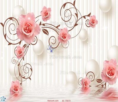 Tải file File hoa trang sức TS572 (gốc) chủ đề tâm linh