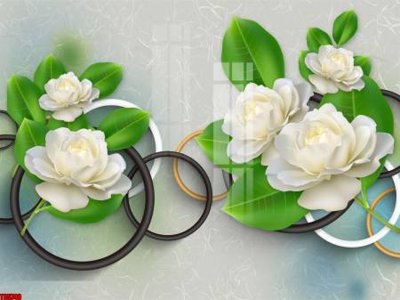 Tải file File tranh hoa trang sức in tường 3d TS5740 (ảnh gốc) file TIFF