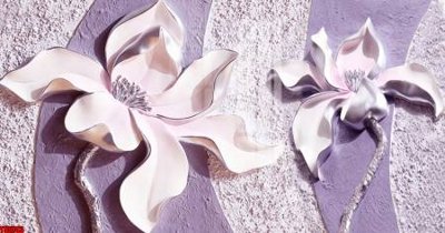 Download file gốc File tranh hoa trang sức in tường 3d TS5743 (in lụa) nghệ thuật