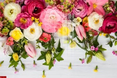 File tranh in trần 3D File tranh hoa trang sức in tường 3d TS5755 (ảnh gốc)