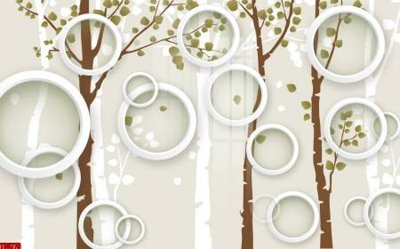 File tranh File tranh hoa trang sức in tường 3d TS5779 (file gốc) chủ đề phong thủy