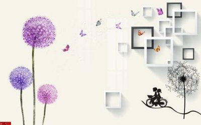 File PSD File tranh hoa trang sức in tường 3d TS5796 (bản gốc) đã tách nền