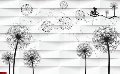 File gốc File tranh hoa trang sức in tường 3d TS5798 (thiết kế) độc quyền