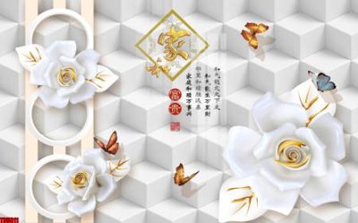 File in trần File tranh hoa trang sức in tường 3d TS5811 (file gốc) chủ đề vũ trụ