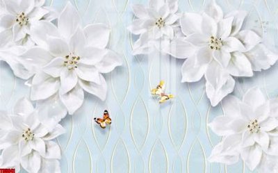 Tải file File tranh hoa trang sức in tường 3d TS5841 (ảnh gốc) file TIFF