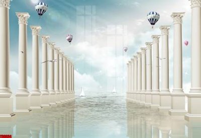 Tệp tin gốc File tranh hoa trang sức in tường 3d TS6034 (dùng cho in ấn) chuyên nghiệp