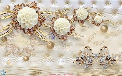 File PSD File hoa trang sức TS609 (gốc) tách lớp chi tiết