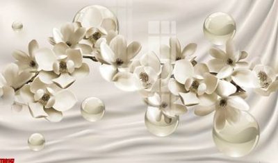 Download file gốc File tranh hoa trang sức in tường 3d TS6147 (in mica) trang trí