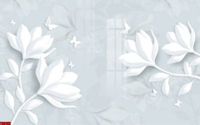 Tải file File tranh hoa trang sức in tường 3d TS6162 (gốc) làm file tranh quảng cáo