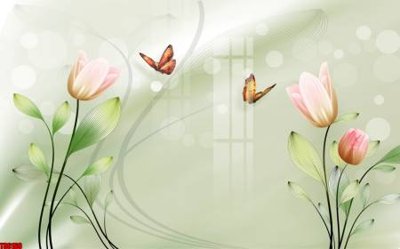 File gốc File tranh hoa trang sức in tường 3d TS6169 (cho in ấn) từ kho Filetranh