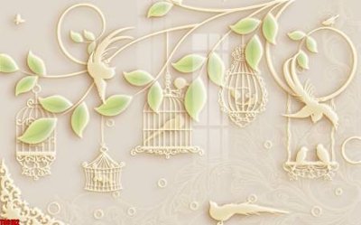 File tranh File tranh hoa trang sức in tường 3d TS6182 (ảnh gốc) độ nét vượt trội