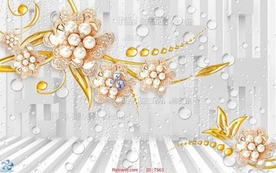 Chi tiết file ảnh File hoa trang sức TS63 sắc nét