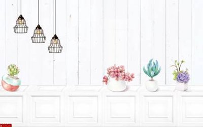 File tranh trang trí File tranh hoa trang sức in tường 3d TS6363 (file gốc)