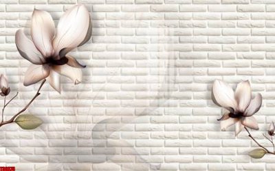 Tải file File tranh hoa trang sức in tường 3d TS6375 (ảnh gốc) in gạch 3D