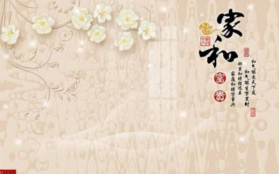 Tải file File tranh hoa trang sức in tường 3d TS6395 (gốc) in ấn ngay lập tức