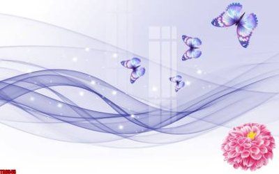 File gốc File tranh hoa trang sức in tường 3d TS6545 (phiên bản chuẩn) để in ấn