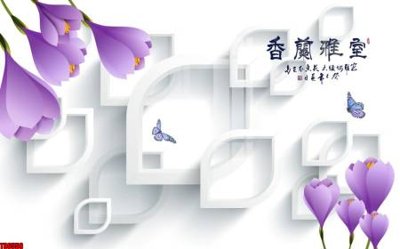 Download file File tranh hoa trang sức in tường 3d TS6556 (gốc) in mica cao cấp