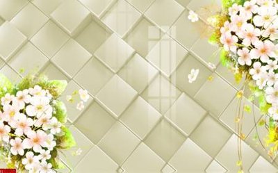 Download file gốc File tranh hoa trang sức in tường 3d TS6563 (độ nét cao)