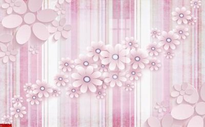 Tải file File tranh hoa trang sức in tường 3d TS6584 (PSD) cho in tranh 3D