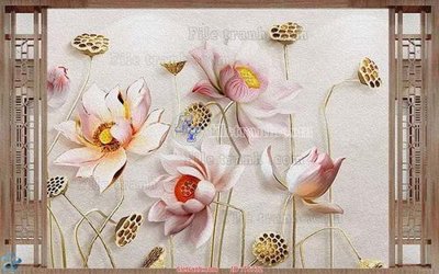 File gốc File hoa trang sức TS732 (Filetranh.com) File hoa trang sức TS732