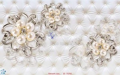 File tranh quảng cáo File hoa trang sức TS765 (file gốc) chuyên nghiệp