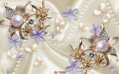 Tải file File hoa trang sức TS905 (gốc) làm tranh trang trí