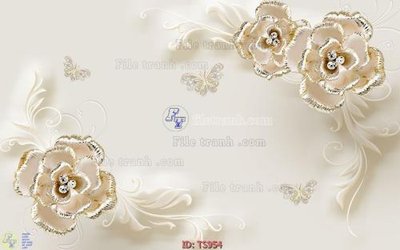 File ảnh gốc File hoa trang sức TS954 (chuyên in mica)