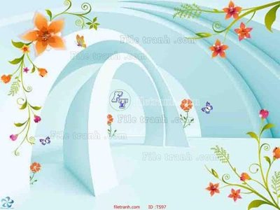 Ảnh gốc file in lụa File hoa trang sức TS97 chi tiết