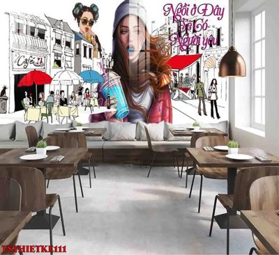 Tải về file gốc File tranh dán tường quán trà sữa TSthietke111 (dùng cho in quảng cáo)