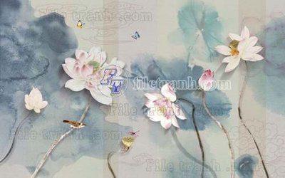 Tải file File tranh gốc tranh tường hoa thủy mặc trung quốc TTQ218 (ảnh gốc) in gạch men