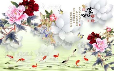 File PSD File tranh gốc tranh tường hoa thủy mặc trung quốc TTQ227 (bản gốc) độ phân giải cao