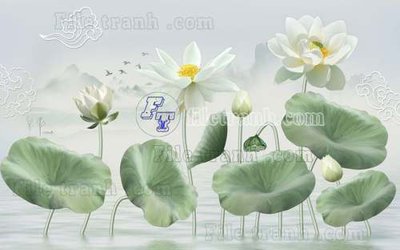 File ảnh File tranh gốc tranh tường hoa thủy mặc trung quốc TTQ321 (gốc) trang trí khách sạn