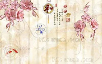 Tải file File tranh gốc tranh tường hoa thủy mặc trung quốc TTQ458 (gốc) in trên mọi chất liệu