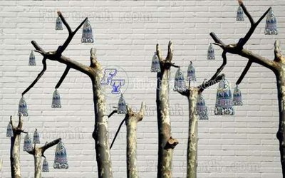 File PSD File tranh gốc tranh tường hoa thủy mặc trung quốc TTQ498 (gốc) tách lớp chi tiết