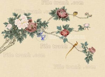 Tải file File tranh gốc tranh tường hoa thủy mặc trung quốc TTQ521 (ảnh gốc) in gạch men