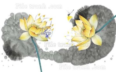 File tranh File tranh gốc tranh tường hoa thủy mặc trung quốc TTQ541 (ảnh gốc) in trần xuyên sáng