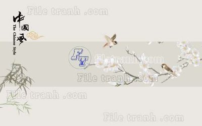 Tải về file gốc File tranh gốc tranh tường hoa thủy mặc trung quốc TTQ574 (dùng cho in quảng cáo)