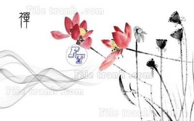 File gốc File tranh gốc tranh tường hoa thủy mặc trung quốc TTQ59 (phiên bản chuẩn) để in ấn